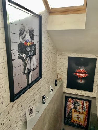 Customer photo review of " Guilty of love " Édition Prestige sur Plexiglas