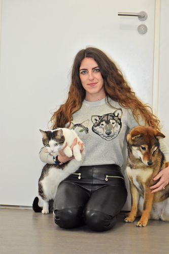 Customer photo review of Full-Body Pet Custom Sweater