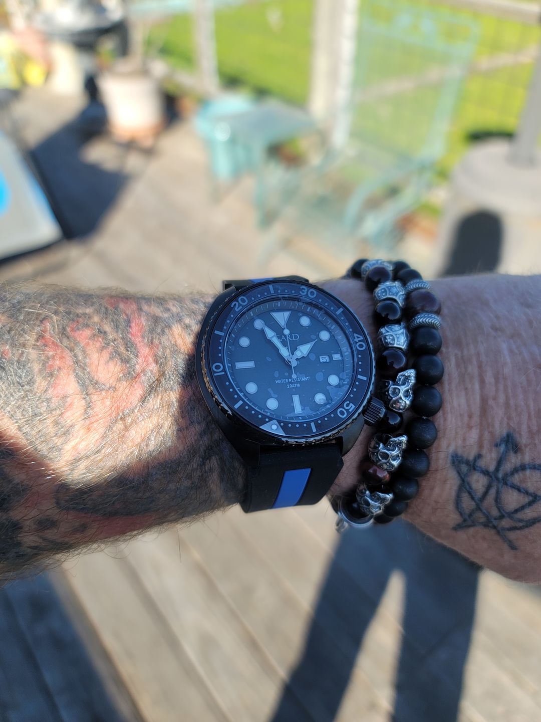Customer photo review of TBL Police watch - Men