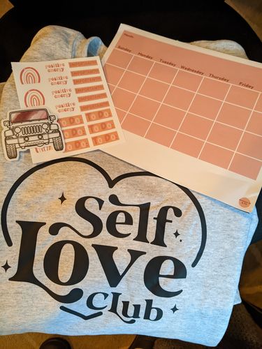 Customer photo review of Self Love Club Crewneck
