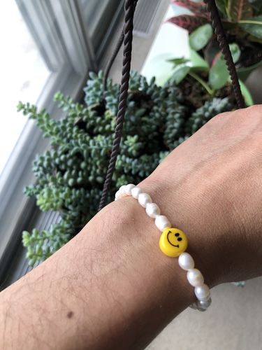 Customer photo review of Smiley Bracelet 😆