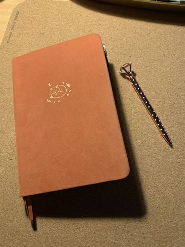 Customer photo review of Tsuki ‘Kitsune’ Limited Edition Fox Bullet Journal ☾