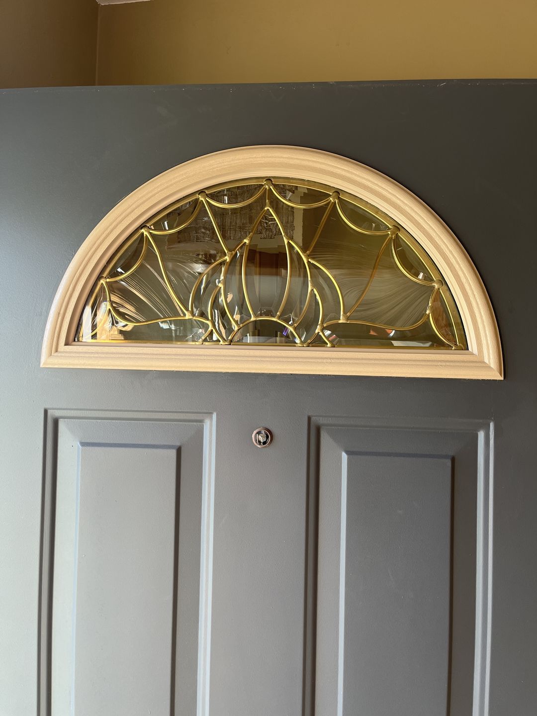 Customer photo review of Fanlite 24" x 12" Frame Kit for 1" Glass