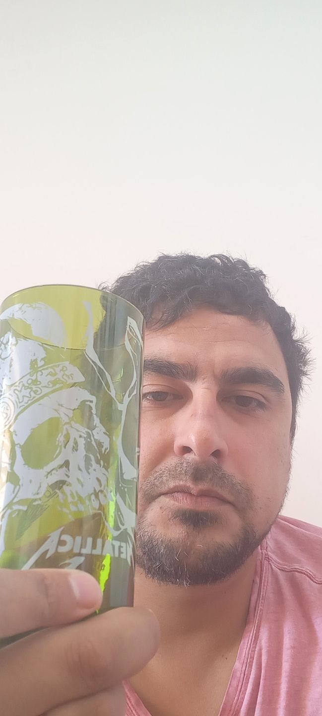 Customer photo review of Juego de 6 Vasos Metaleros