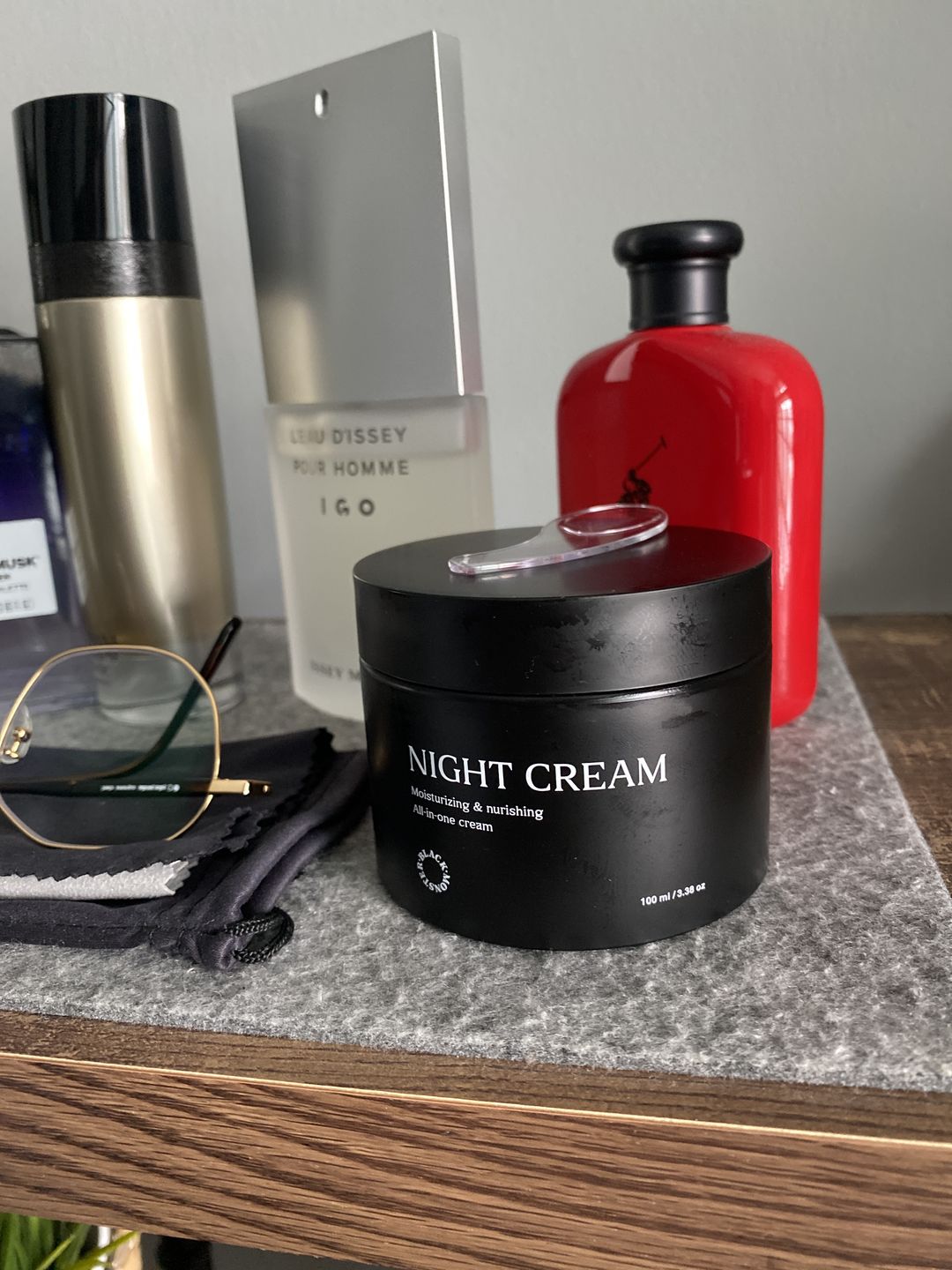 Customer photo review of Night Moisture Cream