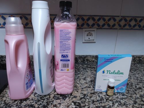 Customer photo review of Eco-Tiras de Detergente 40 lavados Natulim