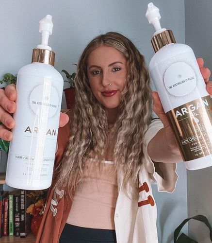 Customer photo review of Hair Growth With Argan Oil - 10 Minute Miracle - Ultimate Bundle