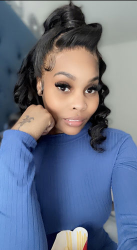 Customer photo review of Brooklyn Hair 9A Remy Straight 4x4 Lace Closure