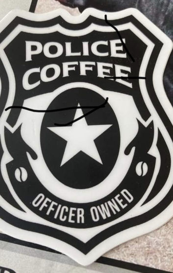 Customer photo review of Back The Blue
