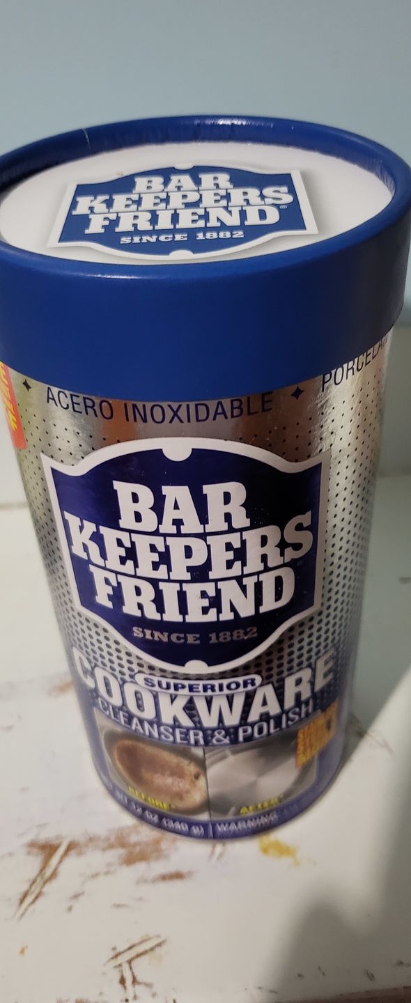 Customer photo review of Bar Keepers Friend Re-Usable Lid