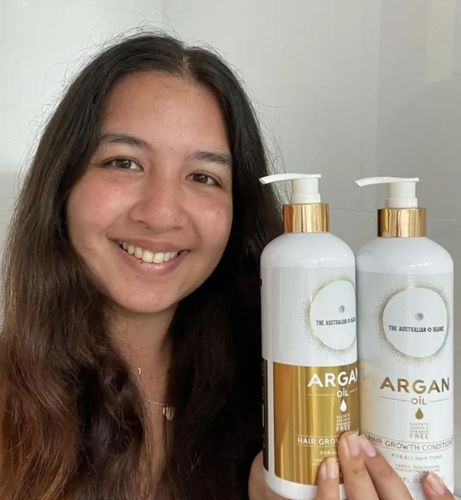 Customer photo review of Hair Growth with Argan Oil - 10 Minute Miracle - Shampoo 500ml
