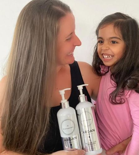 Customer photo review of Anti-Hair Loss With Argan Oil - 10 Minute Miracle - Essential Bundle