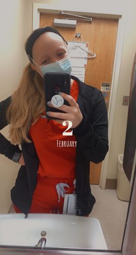Customer photo review of Magnetic Buttons for Mask