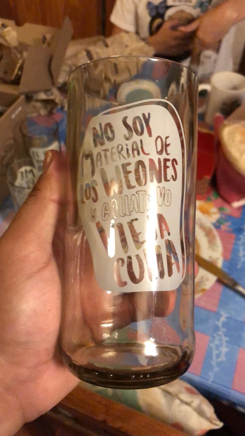 Customer photo review of Viral 2.0 Juego de 6 Vasos