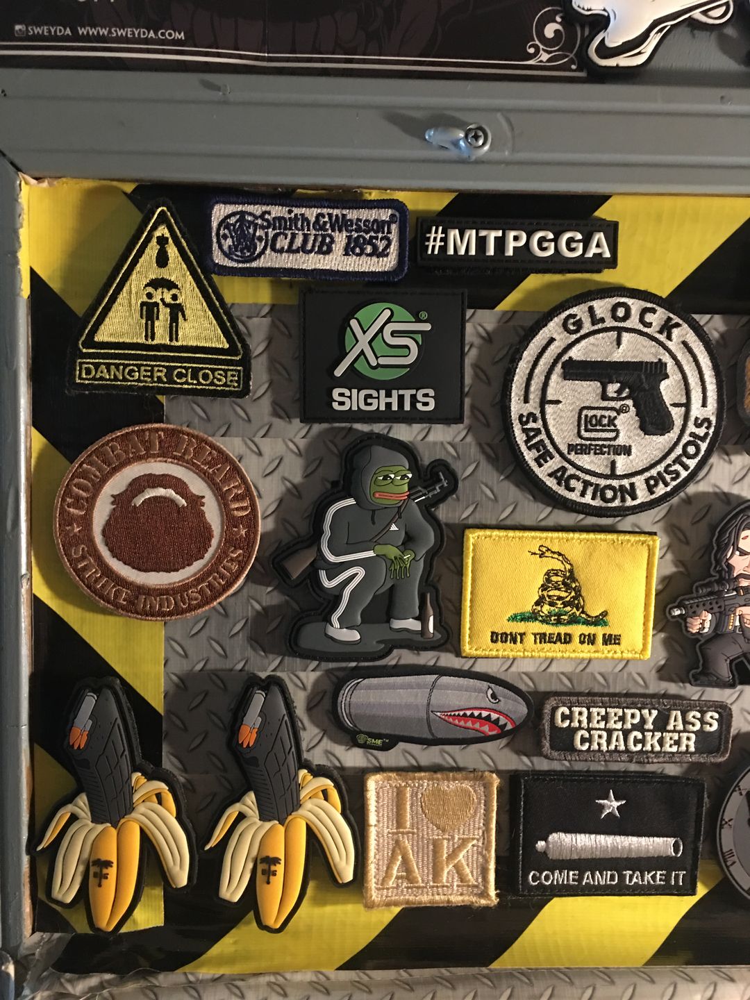 Customer photo review of Strapped Slav Morale Patch