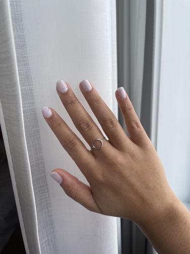 Customer photo review of Bague Cercle - Argent Sterling