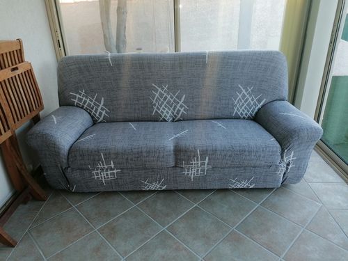 Customer photo review of Fine - Housses Extensibles de Fauteuil et Canapé
