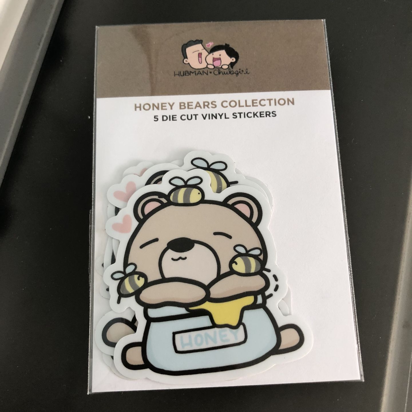 Customer photo review of Bears Die Cut Stickers