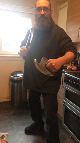 Customer photo review of The Original Pizza Axe