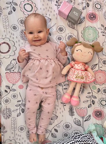 Customer photo review of Personalized Princess Coral