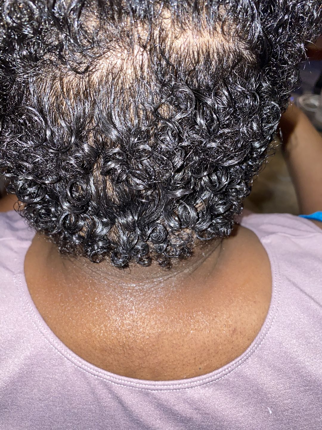 Customer photo review of My Curl Curl Foaming Mousse