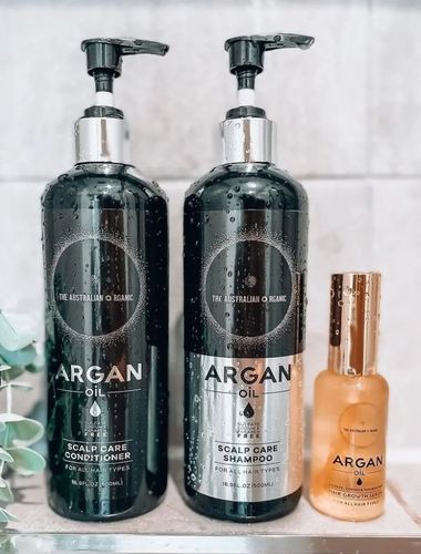 Customer photo review of Scalp Care With Argan Oil - 10 Minute Miracle - Spray Bundle