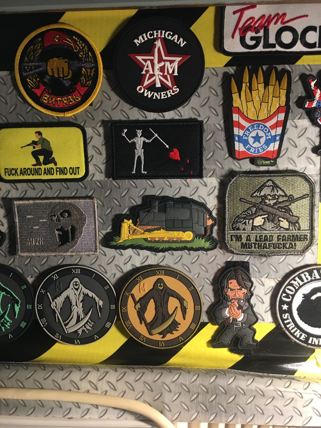 Customer photo review of Killdozer Morale Patch