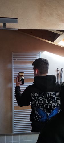 Customer photo review of Felpa Hoodie Notre Butterfly