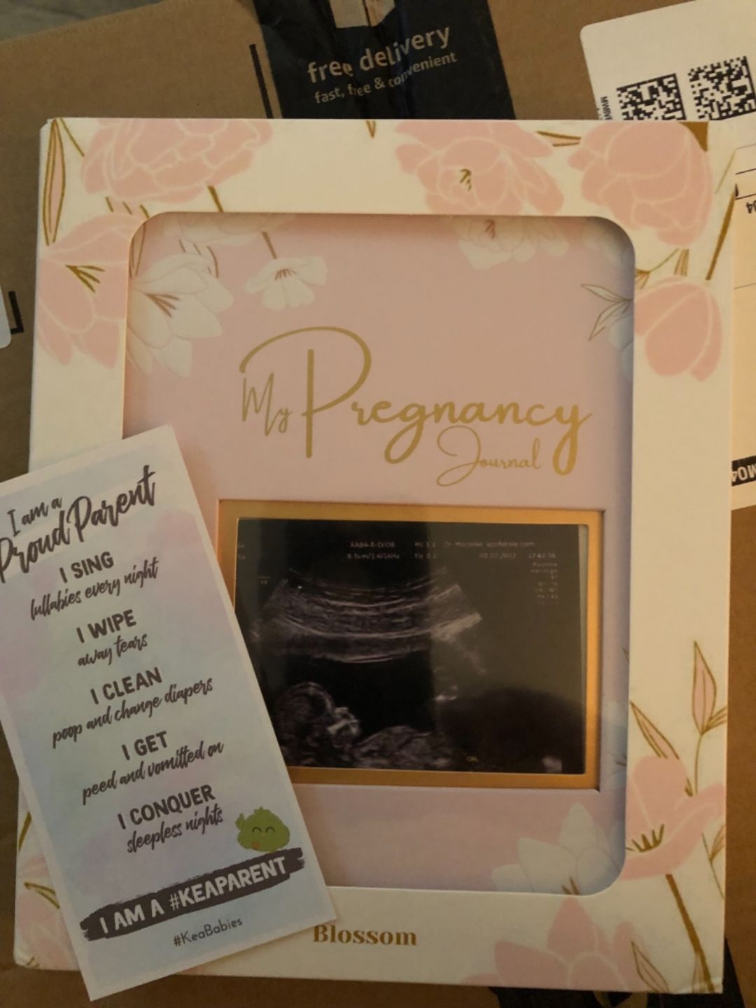 Customer photo review of Pregnancy Journal (Blossom)