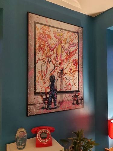 Customer photo review of "First painting Pink version" - limitée à 150 exemplaires