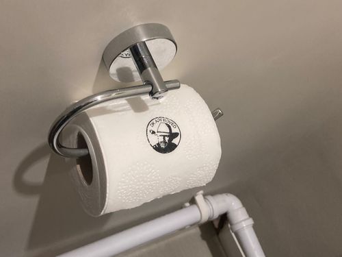 Customer photo review of Self-Inking Face Stamp