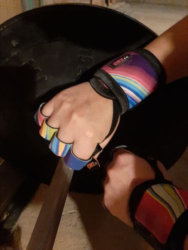 Customer photo review of Guantes GRIP Mujer