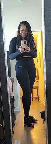 Customer photo review of Jalaiya Ribbed Set in Peacock Blue