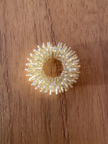 Customer photo review of 5 Pack Acupressure Sensory Finger Rings
