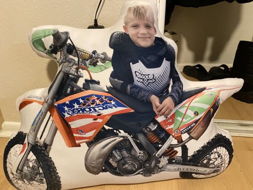 Customer photo review of Create A Custom Object Pillow