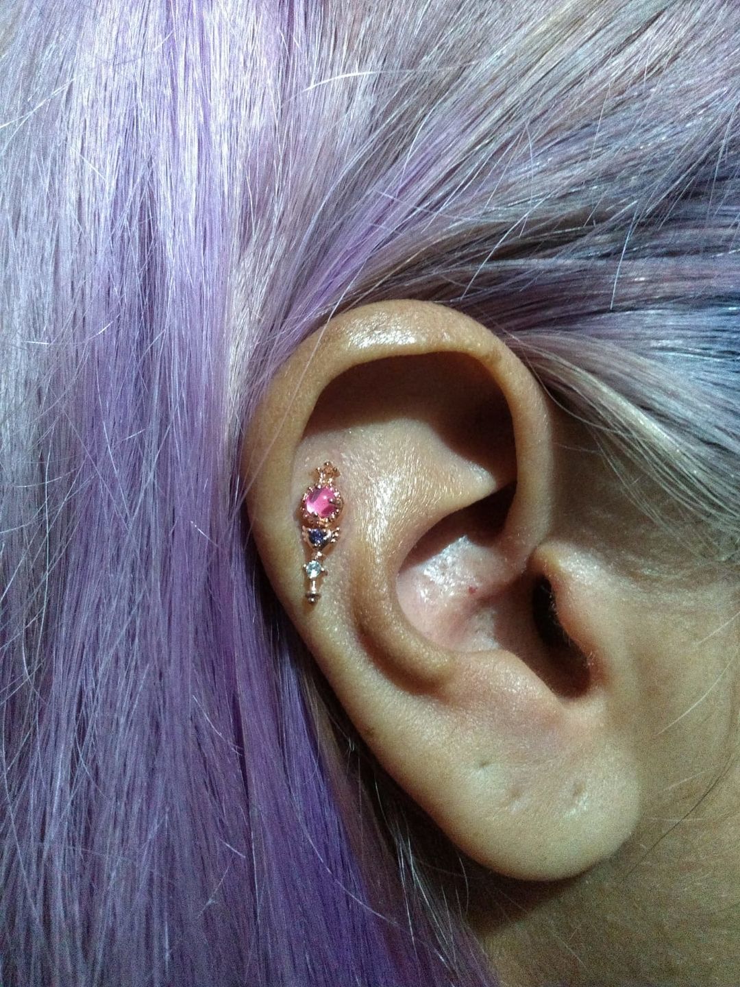 Customer photo review of Piercing Varita Sailor Moon