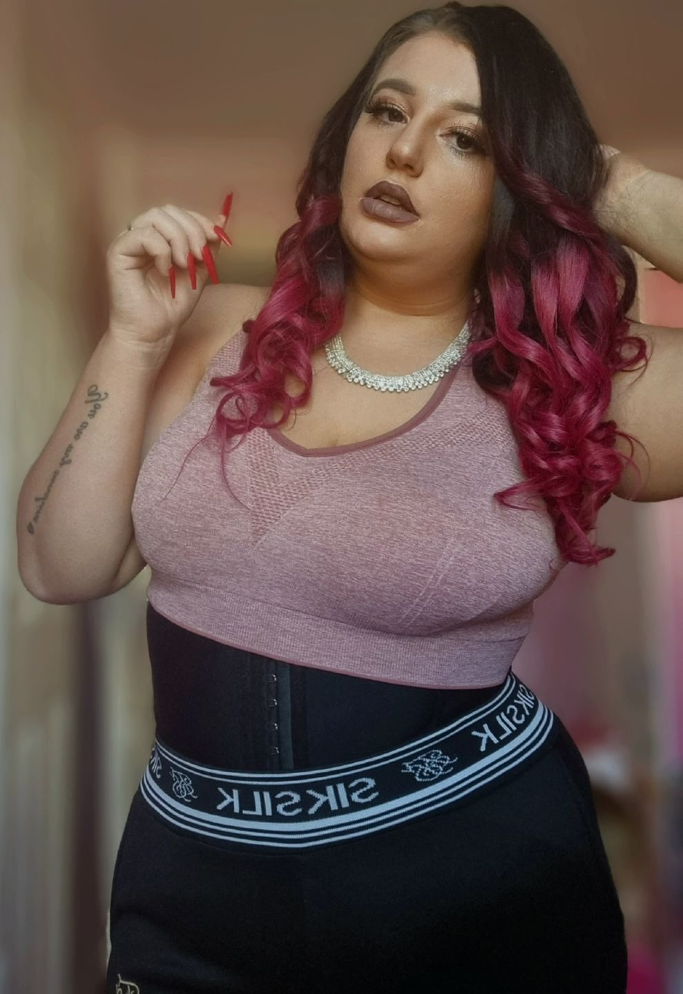 Customer photo review of Latex Waist Trainer