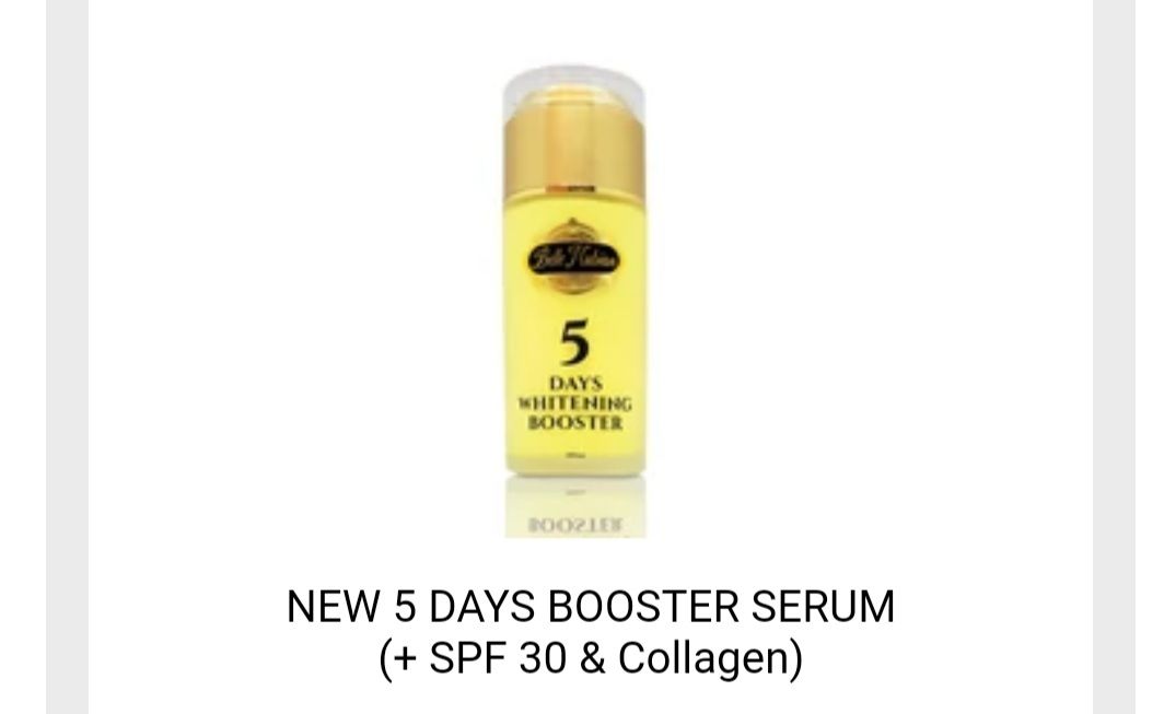 Avis client avec photo du NOUVEAU SÉRUM BOOSTER 5 JOURS (+ SPF 30 & Collagène)
