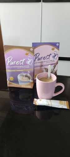 Customer photo review of Purest Lactation Chocolate Drink