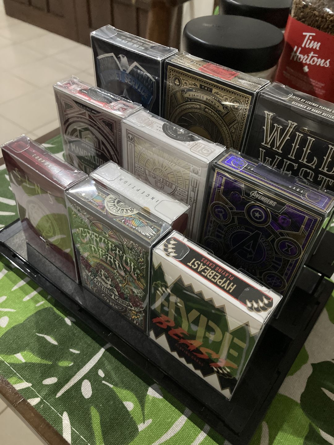 Customer photo review of Carat x RunIt DS1 Deck Sleeve (1 Piece)