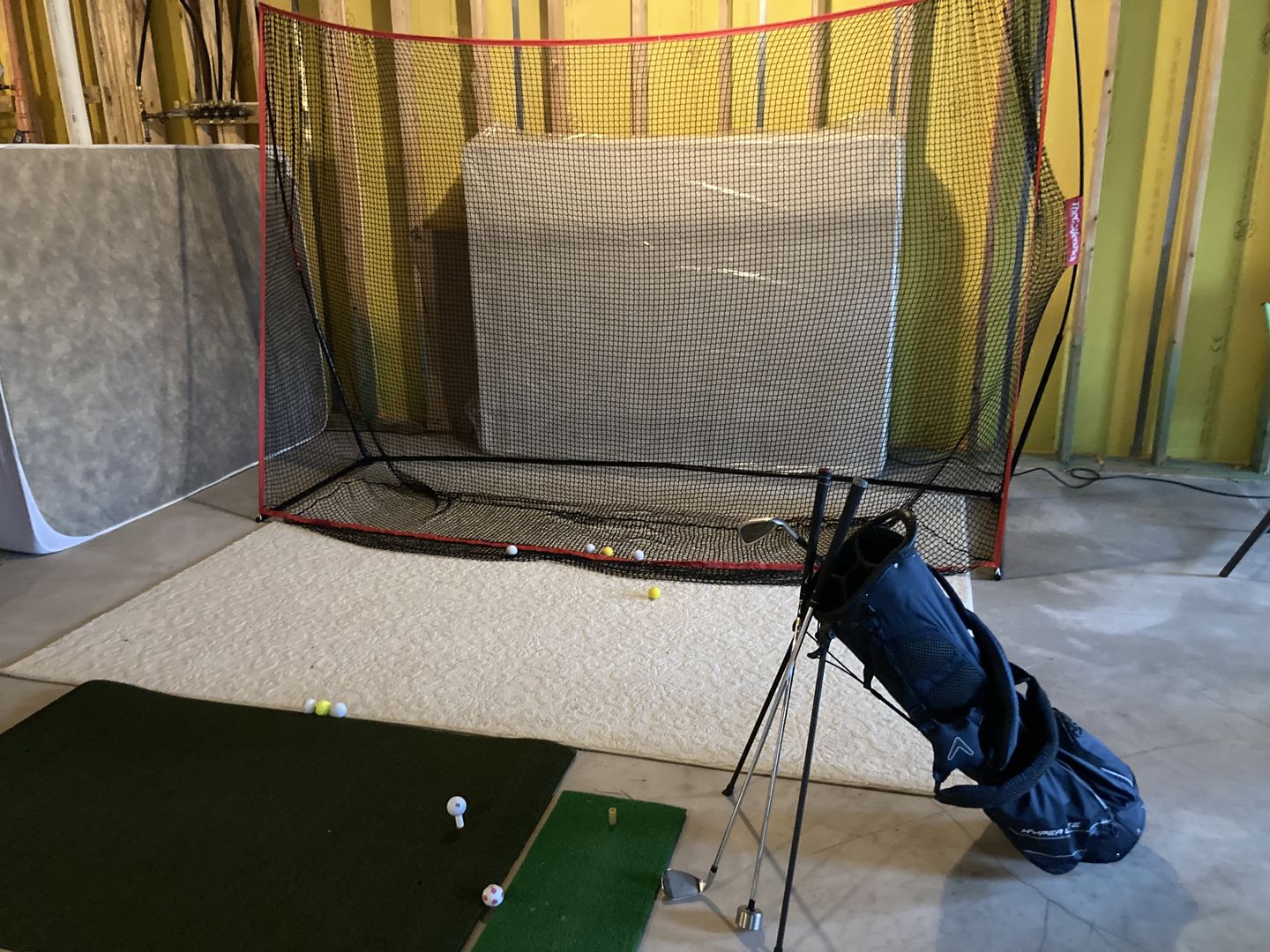 Customer photo review of Golf Net Pro 10x7 ft | Portable Golf Driving & Hitting Net