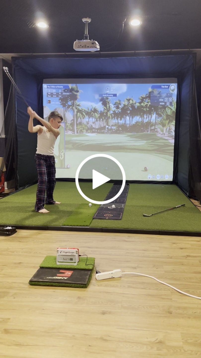 Customer video review of Optoma EH460ST Short Throw Golf Simulator Projector