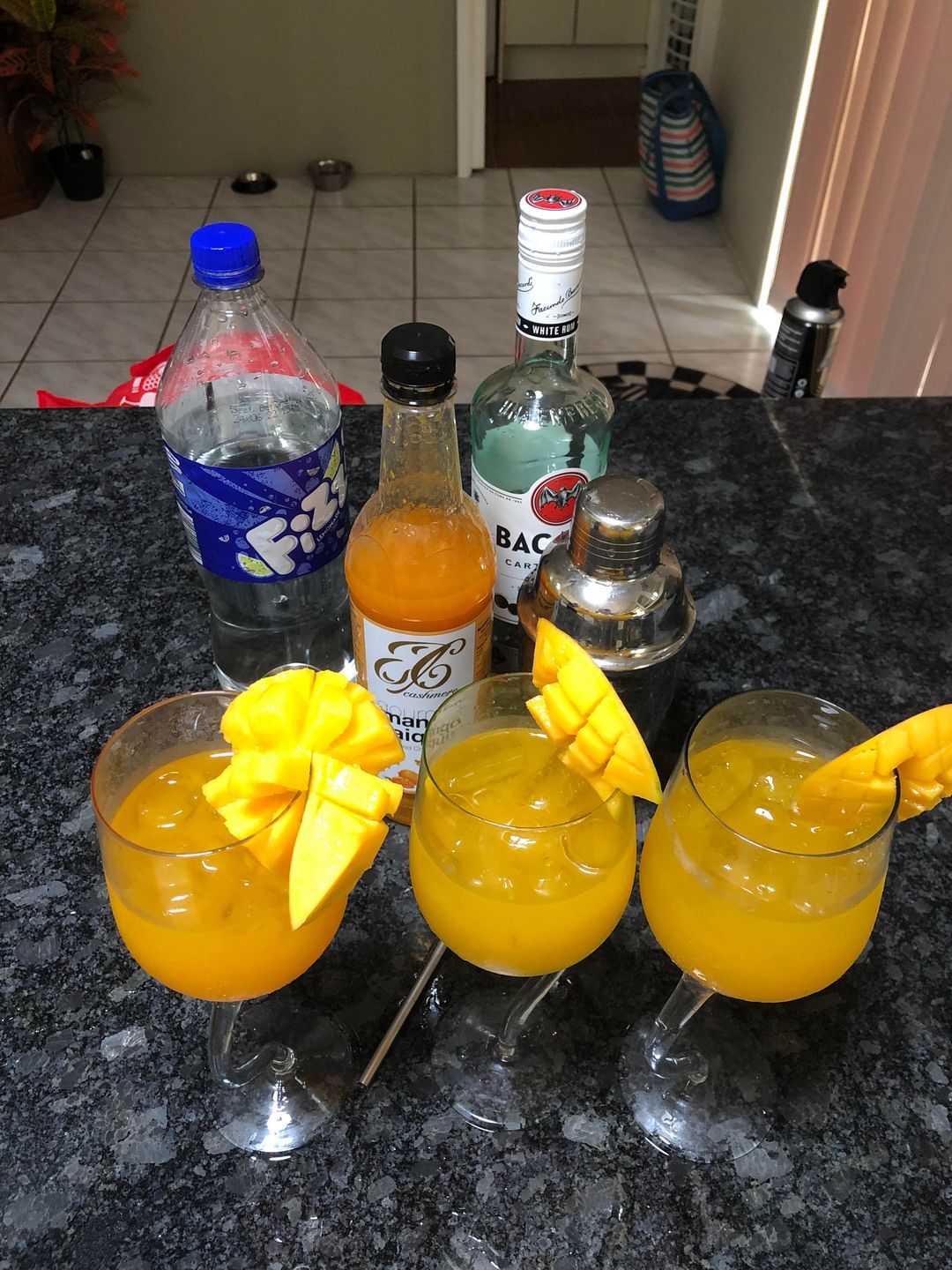 Customer photo review of Piña Colada Cocktail Mix