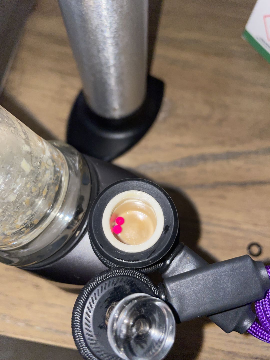 Customer photo review of 3mm Ruby Terp Pearls