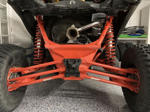 Customer photo review of RPM SxS Muffler Delete " Slip On " Exhaust Race Pipe