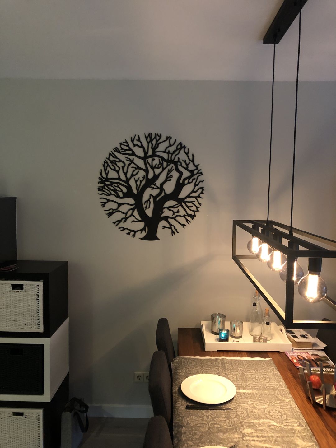 Customer photo review of Wanddecoratie | Levensboom rond