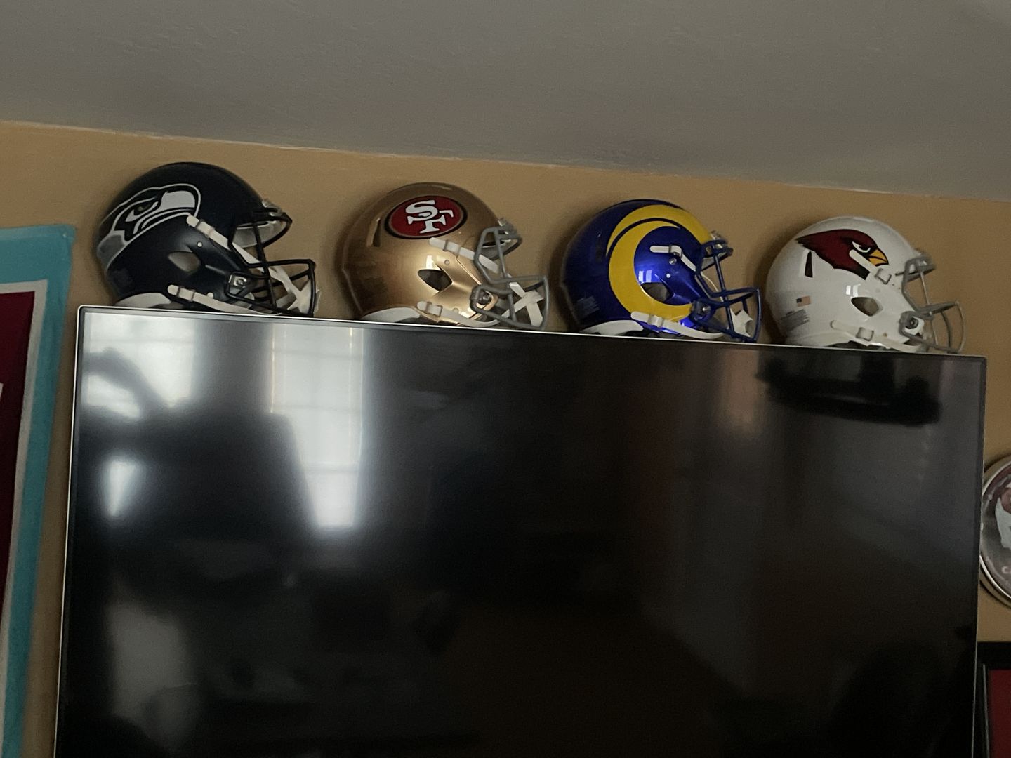 Customer photo review of LA Rams Riddell Speed Authentic Football Helmet