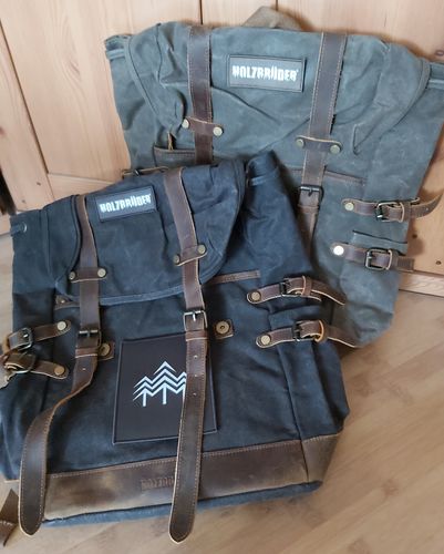 Customer photo review of Rucksack mit Patch (🌲)