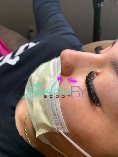 Customer photo review of 10D Pointy Base 0.07mm Premade Volume Fans