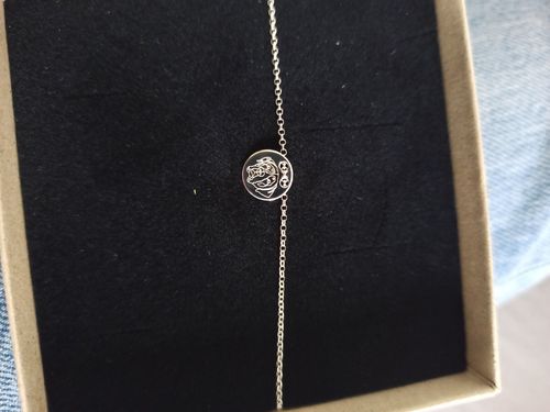 Customer photo review of Silber Lineart Love Halskette